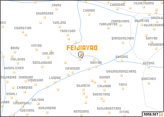 map of Feijiayao