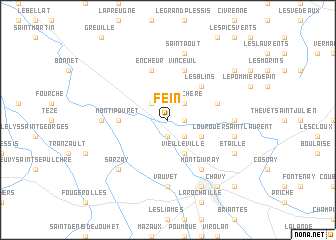 map of Fein