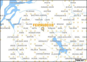 map of Feira do Eixo