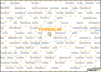 map of Feira Velha