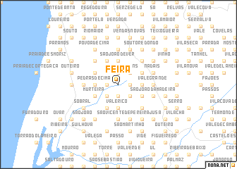 map of Feira