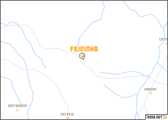 map of Feirinha