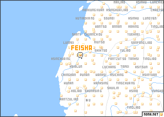 map of Fei-sha