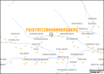 map of Feistritz am Kammersberg