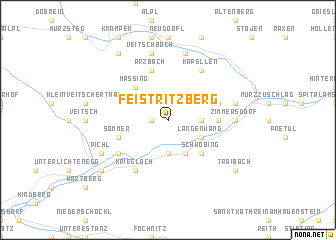 map of Feistritzberg