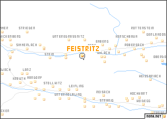 map of Feistritz