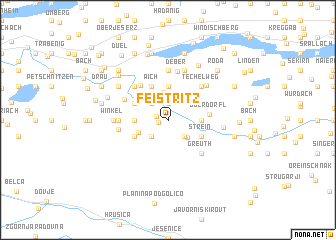 map of Feistritz