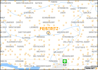 map of Feistritz