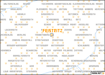 map of Feistritz