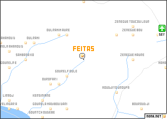 map of Feïtas