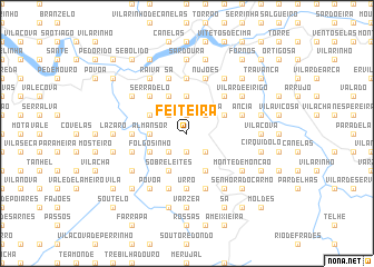 map of Feiteira
