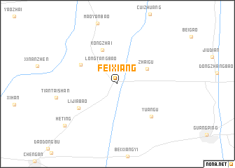 map of Feixiang