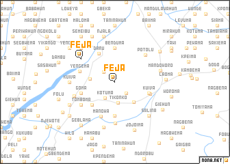 map of Feja
