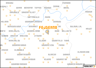 map of Fej Demna