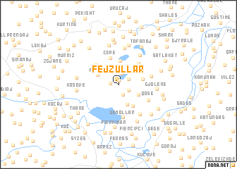 map of Fejzullar