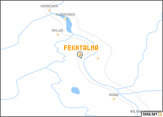 map of Fekhtal\