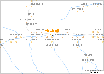 map of Felben