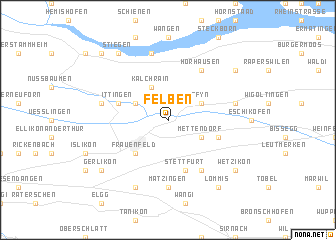 map of Felben