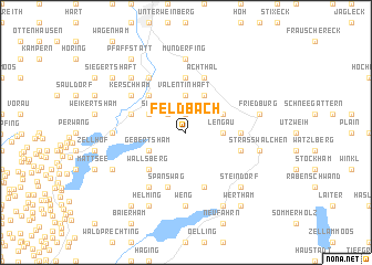 map of Feldbach