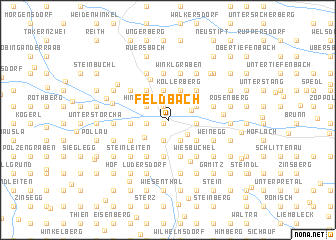 map of Feldbach