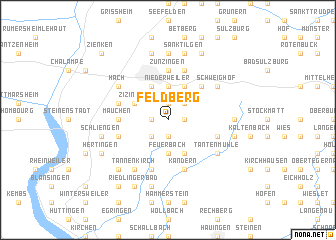 map of Feldberg