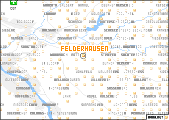 map of Felderhausen