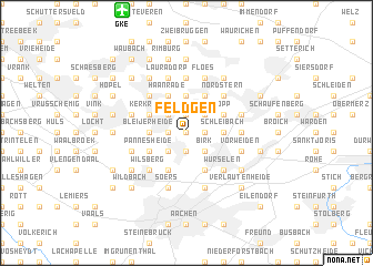 map of Feldgen