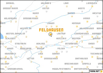 map of Feldhausen