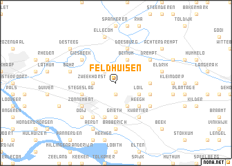 map of Feldhuisen