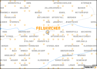 map of Feldkirchen
