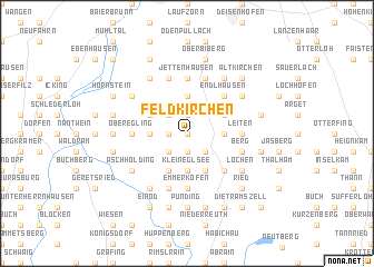 map of Feldkirchen