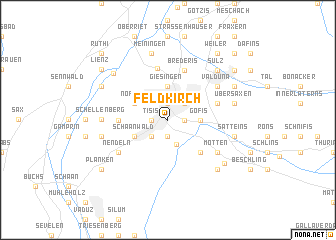 Feldkirch (Austria) Map - Nona.net