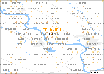 map of Feldwick