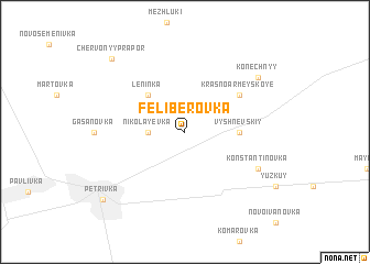 map of Feliberovka