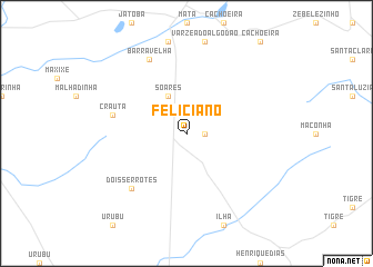 map of Feliciano