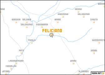 map of Feliciano