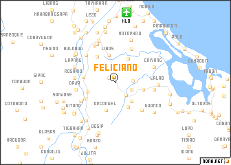 map of Feliciano