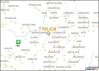 map of Felicia