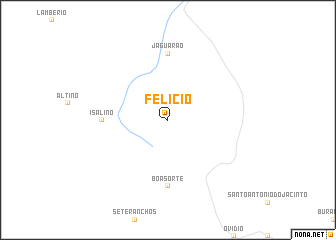 map of Felicio
