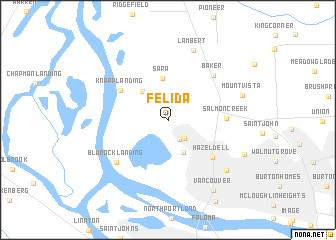 map of Felida