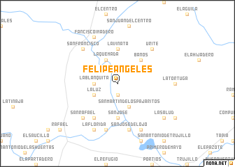 map of Felipe Ángeles