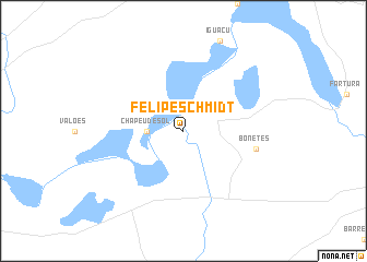 map of Felipe Schmidt