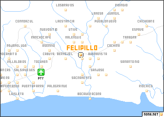 map of Felipillo