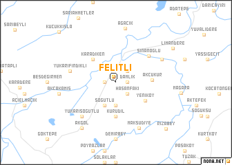 map of Felitli