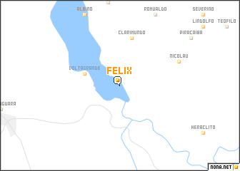 map of Félix