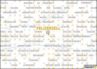 map of Felizenzell