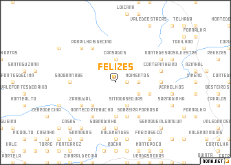 map of Felizes