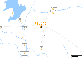 map of Fellagi