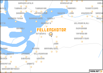 map of Felleng Kotor