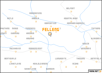 map of Felleng